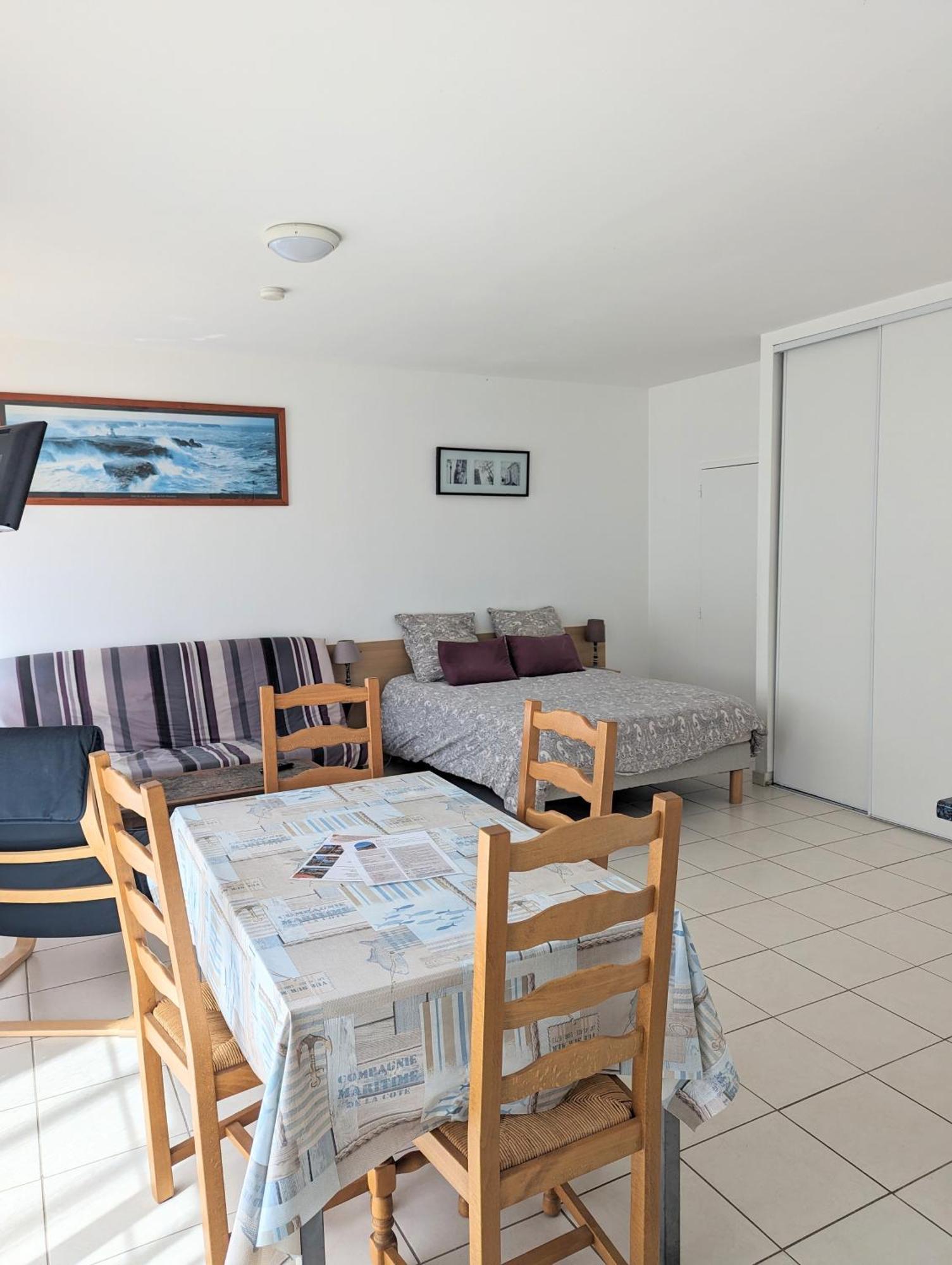 Appart' Avec Grande Terrasse Vue Mer -50M Plage Et Du Sentier De Randonnee Planguenoual Exterior foto